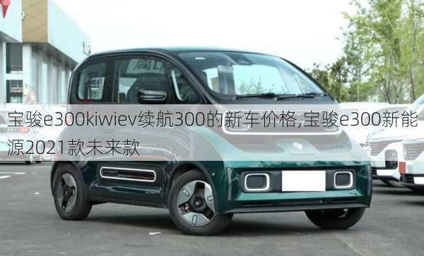 宝骏e300kiwiev续航300的新车价格,宝骏e300新能源2021款未来款