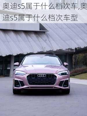 奥迪s5属于什么档次车,奥迪s5属于什么档次车型