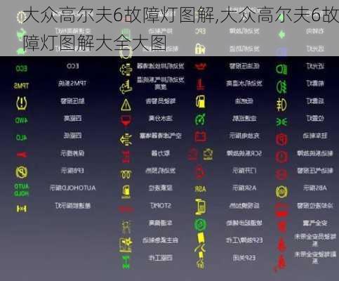 大众高尔夫6故障灯图解,大众高尔夫6故障灯图解大全大图