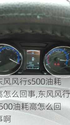 东风风行s500油耗高怎么回事,东风风行s500油耗高怎么回事啊