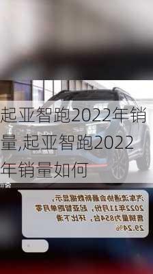 起亚智跑2022年销量,起亚智跑2022年销量如何