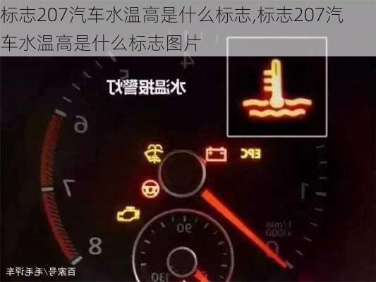 标志207汽车水温高是什么标志,标志207汽车水温高是什么标志图片