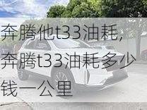 奔腾他t33油耗,奔腾t33油耗多少钱一公里