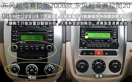 东风起亚赛拉图2008款,东风起亚赛拉图2008款中控图解