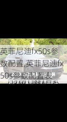 英菲尼迪fx50s参数配置,英菲尼迪fx50s参数配置表